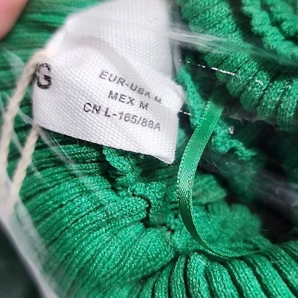 2337 NWT Mango Boat-neck knitted dress Size Medium - Picture 7 of 7